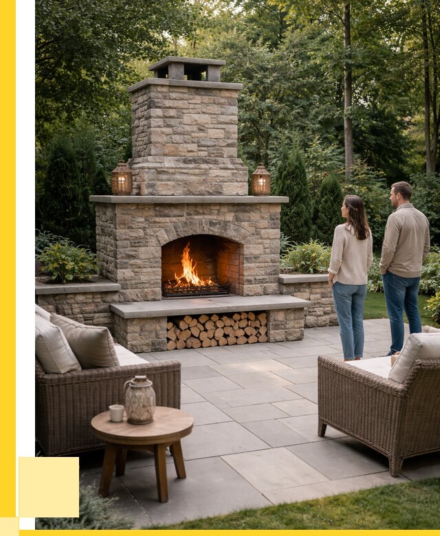 Уличные камины из кирпича в Красном Сулине от 153090 р. | ЭриданКрл