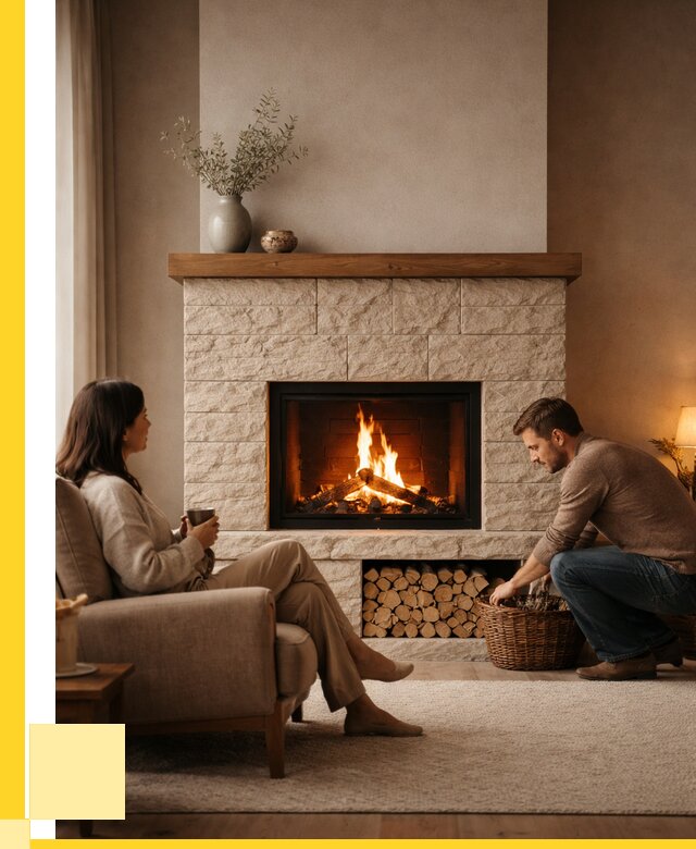 Камины для дома в Красном Сулине под ключ от 153090 р. | ЭриданКрл