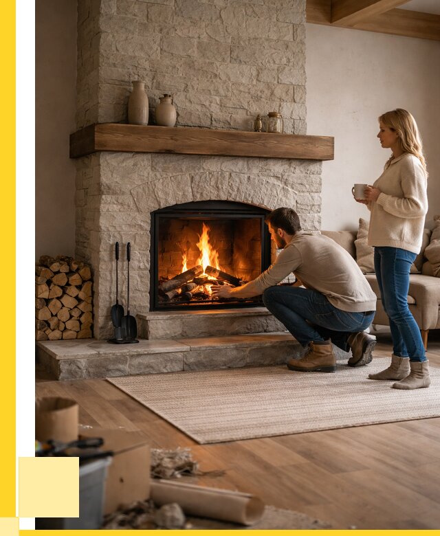 Камины для загородного дома в Красном Сулине от 357210 р., ЭриданКрл