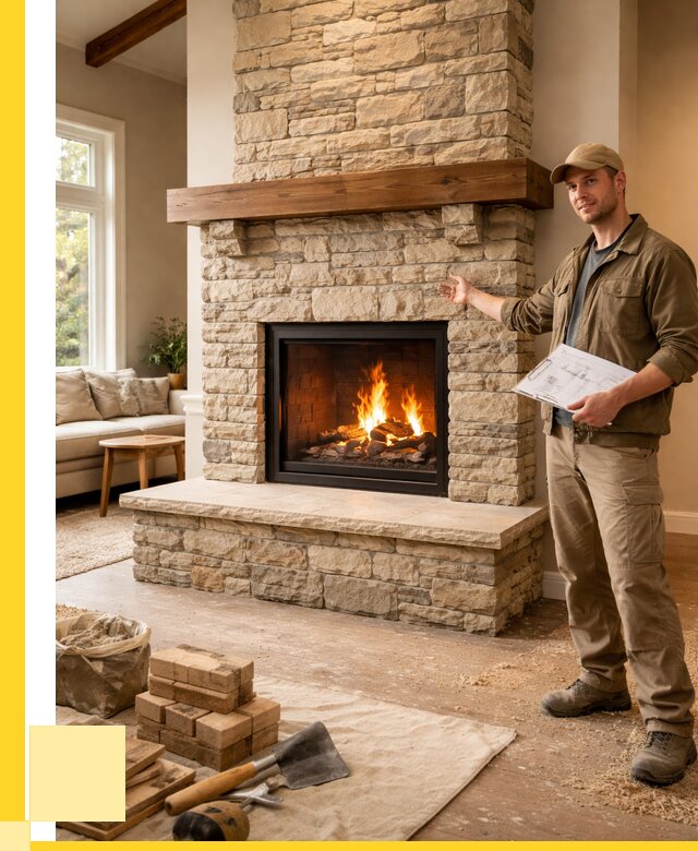 Камины под ключ в Красном Сулине от 183708 р. | ЭриданКрл — установка