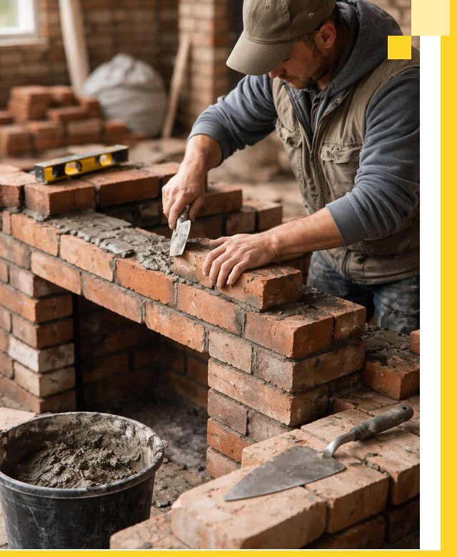 Кладка каминов под ключ в Красном Сулине профессиональная отделка и монтаж