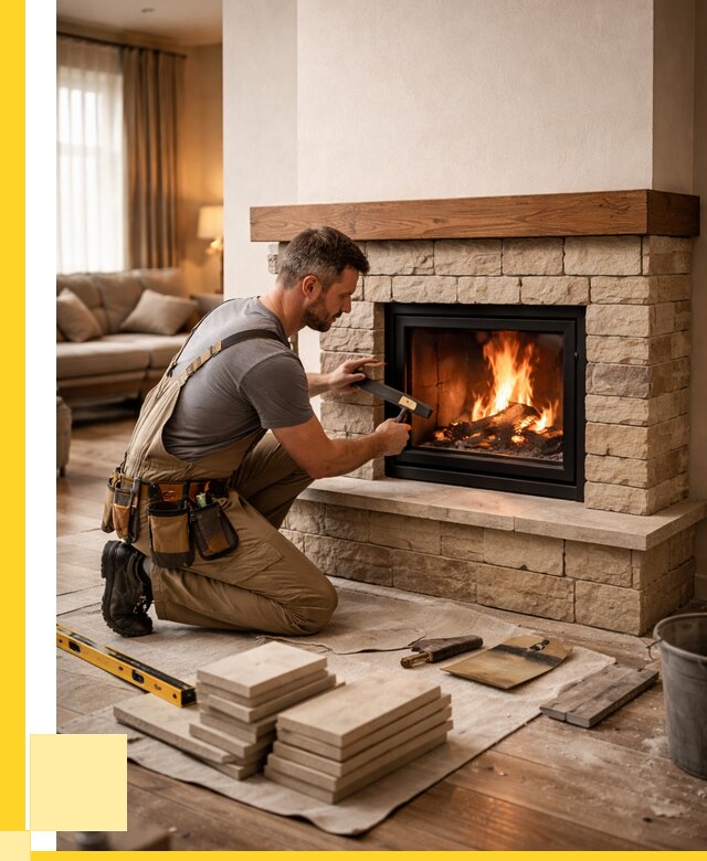 Строительство каминов в Красном Сулине от 153090 р., ЭриданКрл - под ключ