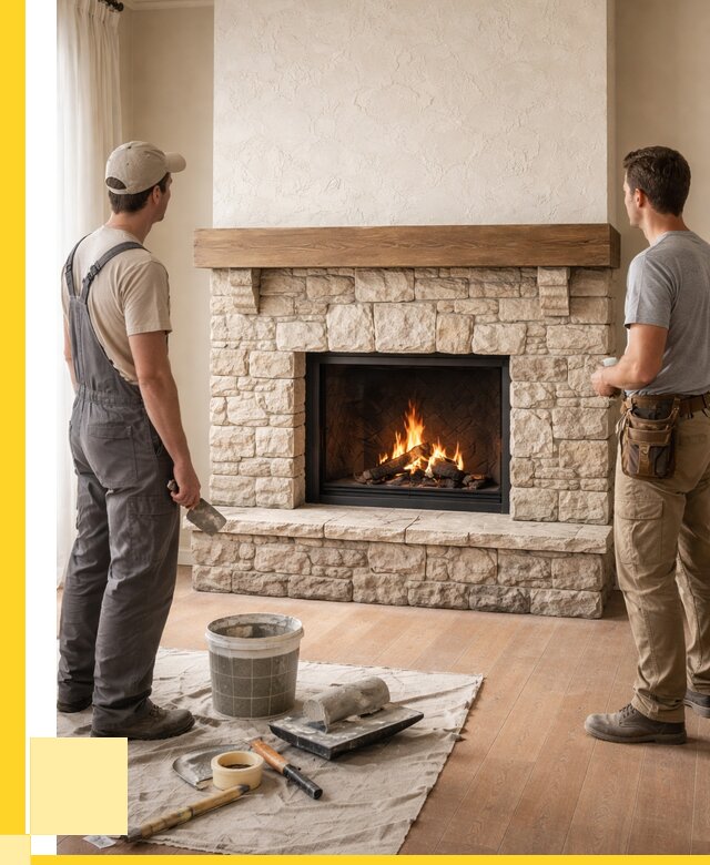 Отделка каминов в Красном Сулине от 6634 р. под ключ | ЭриданКрл