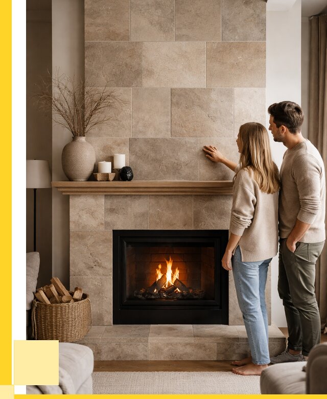 Облицовка каминов керамогранитом в Красном Сулине от 4593 р. | ЭриданКрл