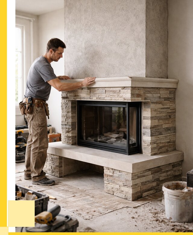 Изготовление каминов под ключ в Красном Сулине от 153090 р. | ЭриданКрл