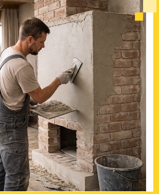 Отделка печей и облицовка каминов в Красном Сулине под ключ