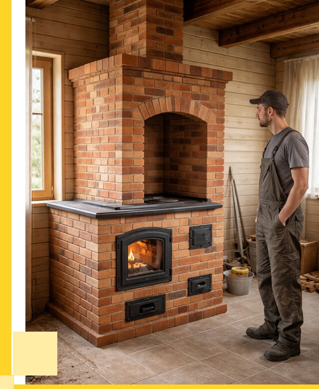 Кирпичные печи в Красном Сулине: купить от 153090 р. | ЭриданКрл