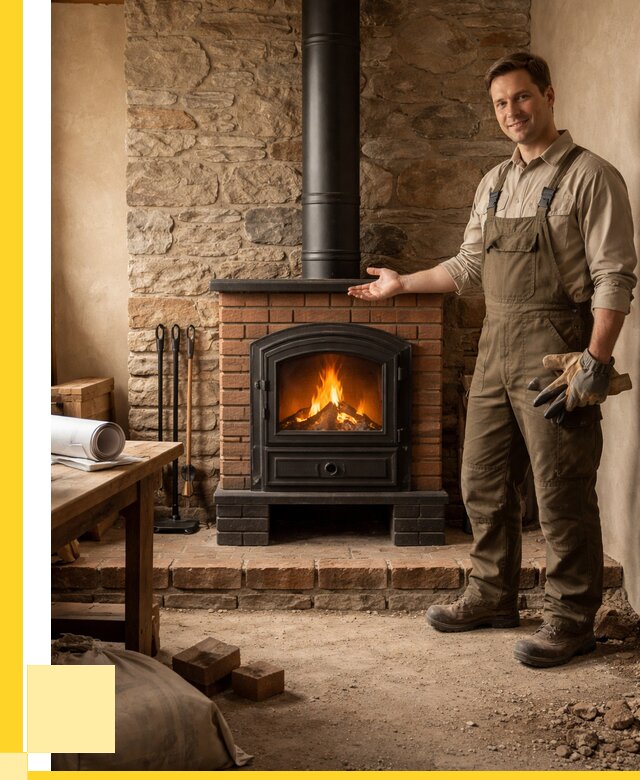 Печи отопительные из кирпича в Красном Сулине от 81648 р., ЭриданКрл