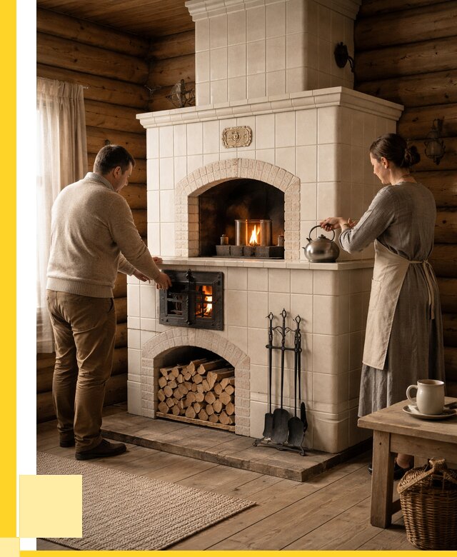 Русские печи в Красном Сулине: установка от 153090 р. ЭриданКрл