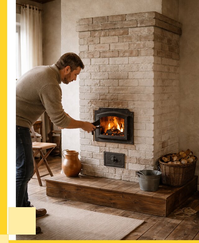 Печь голландка из кирпича в Красном Сулине от 86751 р. | ЭриданКрл