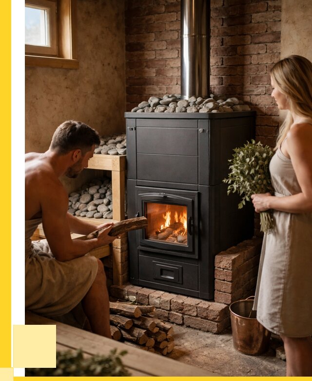 Кирпичная печь для бани на заказ в Красном Сулине от 56133 р. | ЭриданКрл