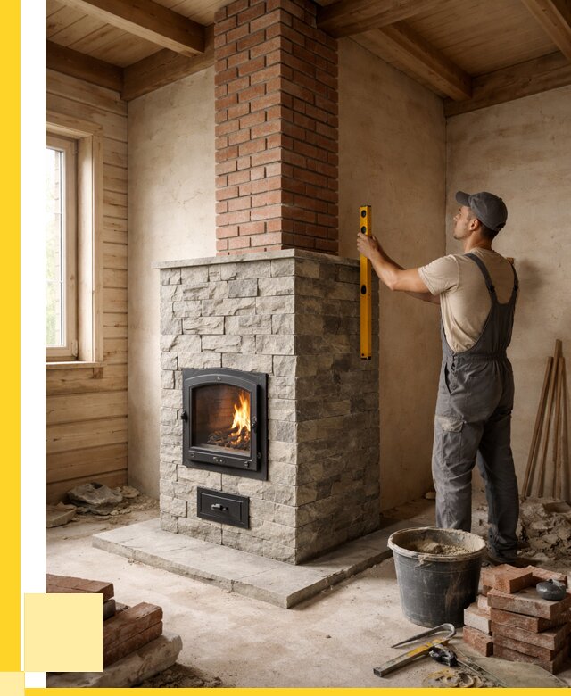 Печи и дымоходы под ключ в Красном Сулине от 45927 р., ЭриданКрл