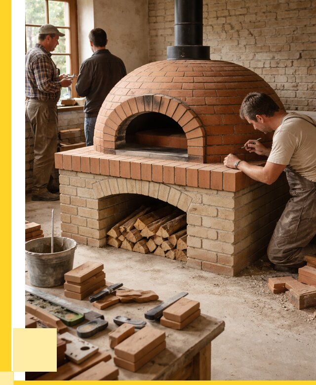 Помпейская печь дровяная для пиццы в Красном Сулине | ЭриданКрл от 204120 р.