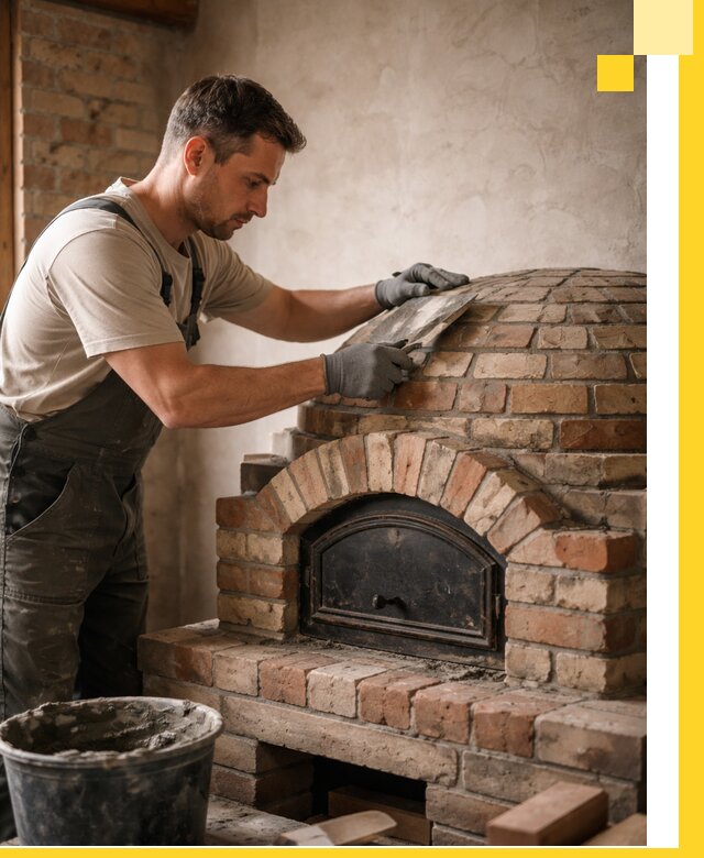 Изготовление и монтаж помпейских печей на заказ в Красном Сулине