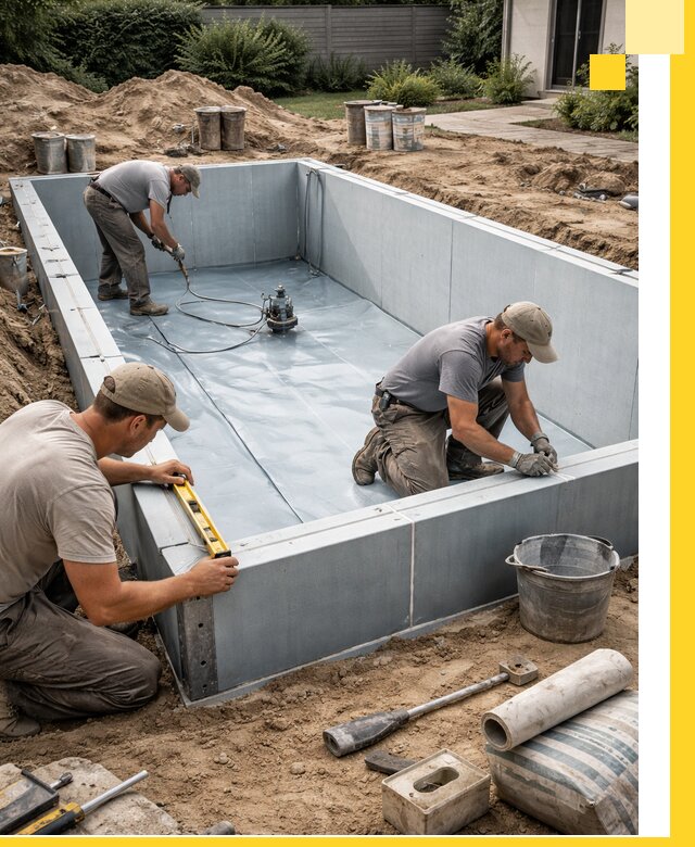 Профессиональный монтаж бассейнов под ключ в Красном Сулине с гарантией