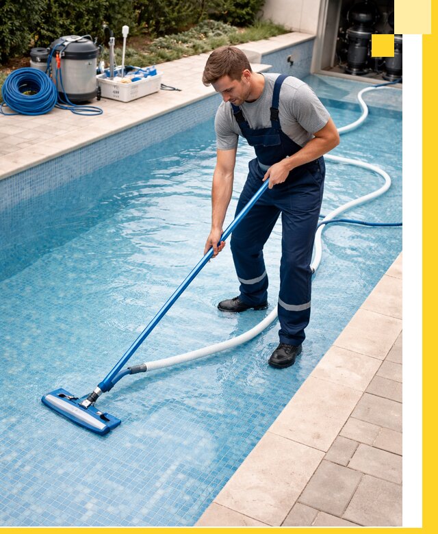 Профессиональная чистка бассейнов и фильтров в Красном Сулине под ключ