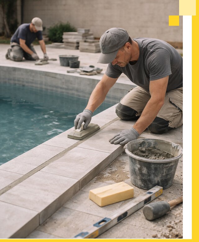 Отделка бассейнов в Красном Сулине: декоративная отделка и гидроизоляция