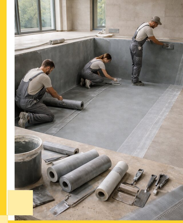 Гидроизоляция бассейнов в Красном Сулине от 2041 р., ЭриданКрл