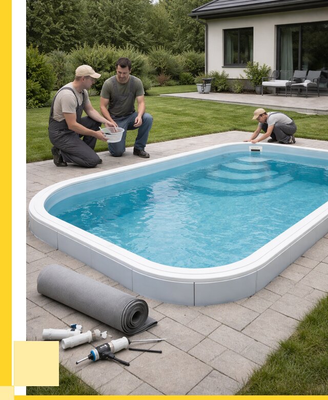 Пластиковый бассейн купить в Красном Сулине от 255150 р., ЭриданКрл