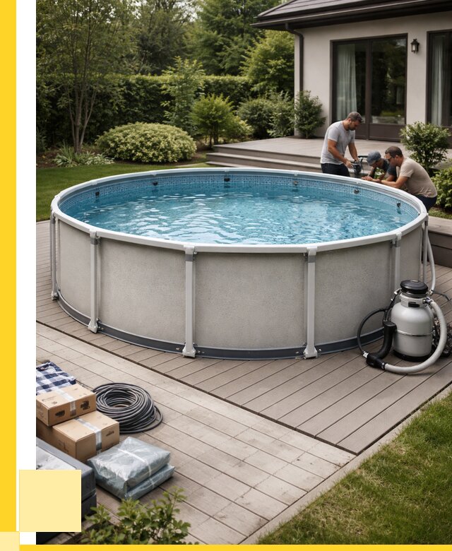 Купить каркасные бассейны в Красном Сулине от 45927 р. | ЭриданКрл