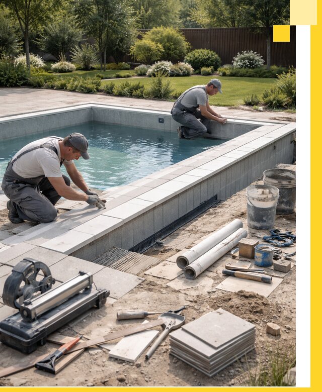 Строительство открытых бассейнов под ключ в Красном Сулине профессионально