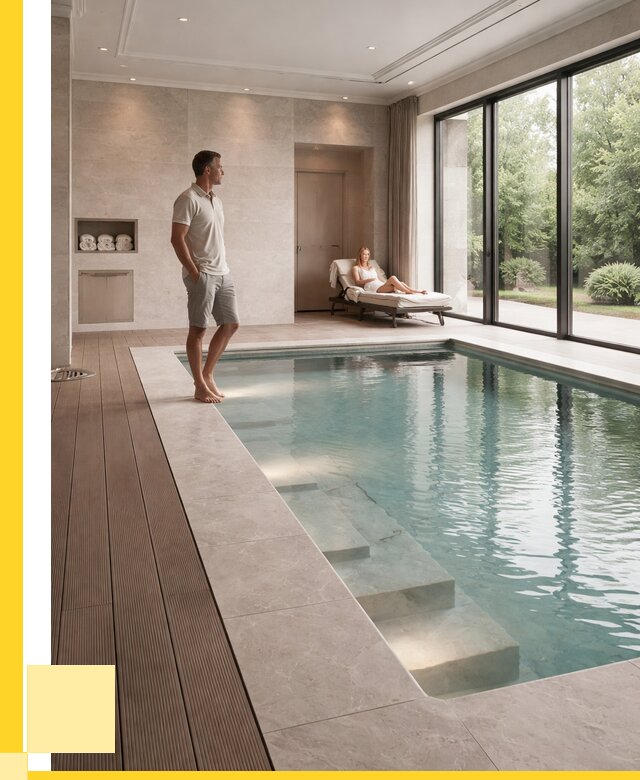 Бассейны в коттедже под ключ в Красном Сулине от 1224720 р. | ЭриданКрл