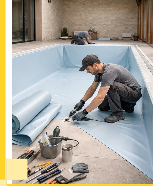 Пленка ПВХ для бассейнов в Красном Сулине от 2552 р. | ЭриданКрл