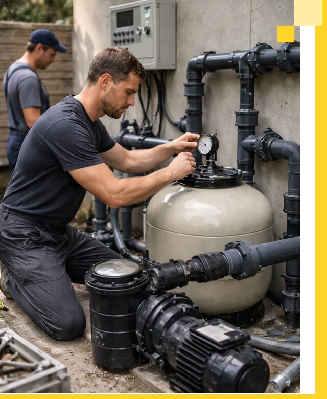 Поставка и монтаж фильтровального оборудования для бассейнов в Красном Сулине