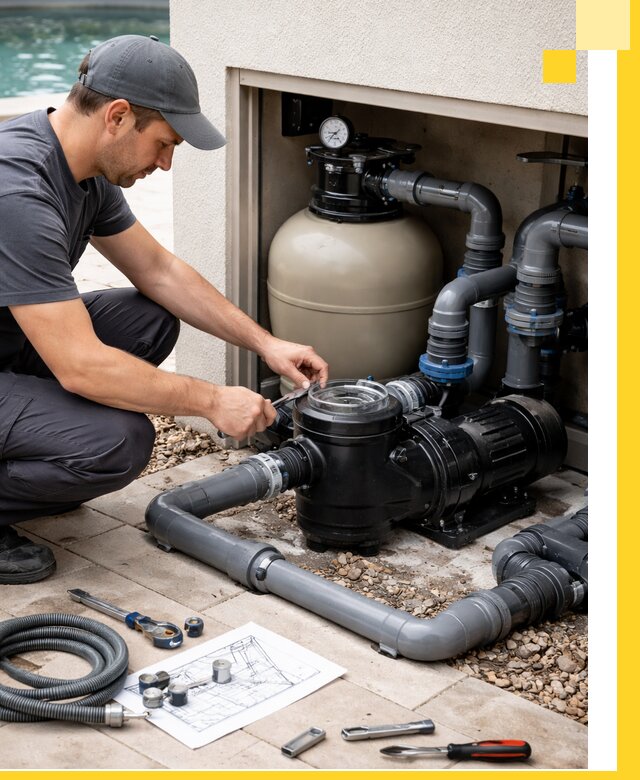 Поставка, монтаж и сервис насосов для бассейнов в Красном Сулине