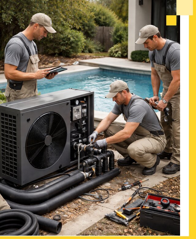 Проектирование и установка тепловых насосов для бассейнов в Красном Сулине