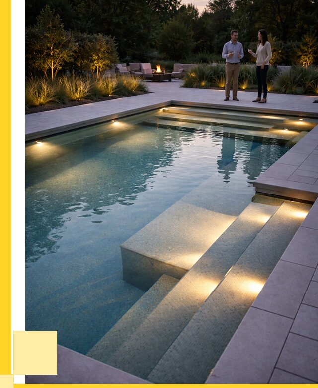 Освещение бассейнов в Красном Сулине под ключ от 25515 р. | ЭриданКрл