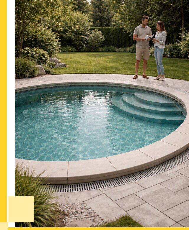 Круглые каркасные бассейны купить в Красном Сулине от 255150 р. | ЭриданКрл