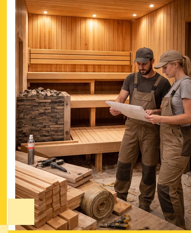 Строительство саун в Красном Сулине под ключ от 255150 р., ЭриданКрл