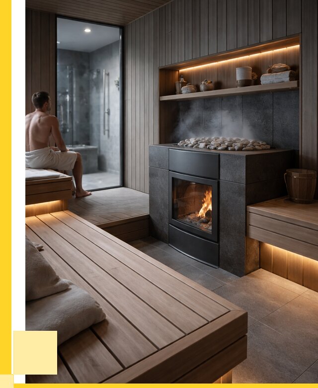Проект сауны в частном доме в Красном Сулине от 35721 р. | ЭриданКрл