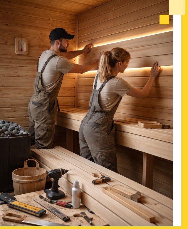 Дизайн саун и бань под ключ с индивидуальным проектом в Красном Сулине