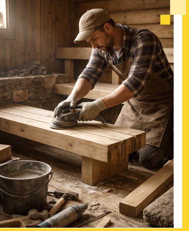 Ремонт бань под ключ в Красном Сулине с гарантией качества и сроков