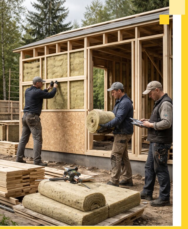 Проектирование и строительство каркасных бань в Красном Сулине под ключ