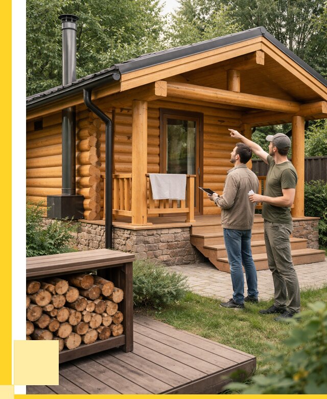 Бани для дачи под ключ в Красном Сулине от 255150 р. | ЭриданКрл