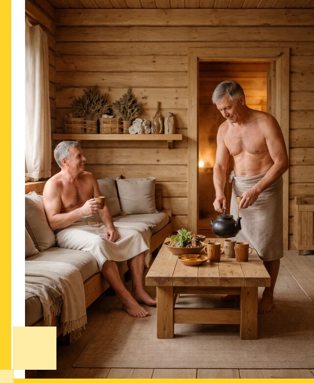 Бани с комнатой отдыха под ключ в Красном Сулине от 459270 р. | ЭриданКрл