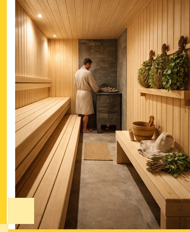 Отделка парной под ключ в Красном Сулине от 357210 р. | ЭриданКрл