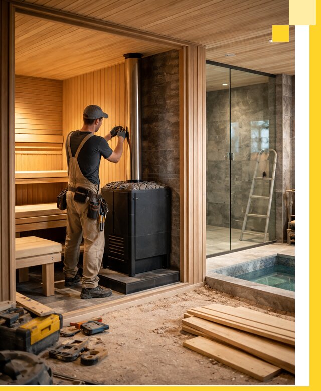 Полное строительство банных комплексов под ключ в Красном Сулине