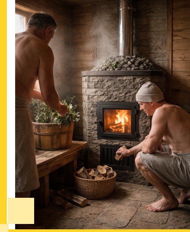 Банные печи под ключ в Красном Сулине от 45927 р. | ЭриданКрл кирпичная