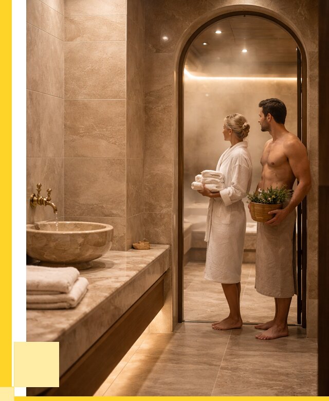 Проект и монтаж сауны и хамама в Красном Сулине от 357210 р., ЭриданКрл