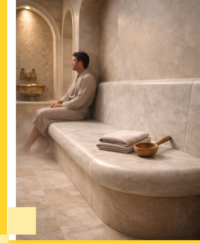 Сиденья для хамама в Красном Сулине под ключ от 12247 р. | ЭриданКрл