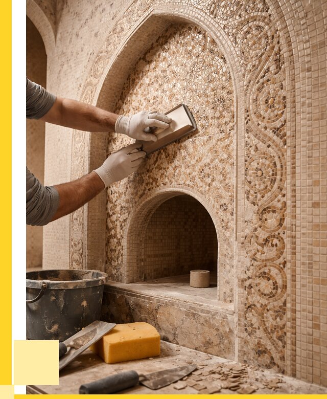 Мозаика для хамама в Красном Сулине под ключ от 5103 р. | ЭриданКрл