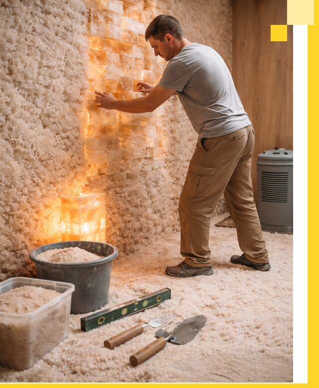 Проектирование и монтаж соляных комнат в Красном Сулине под ключ