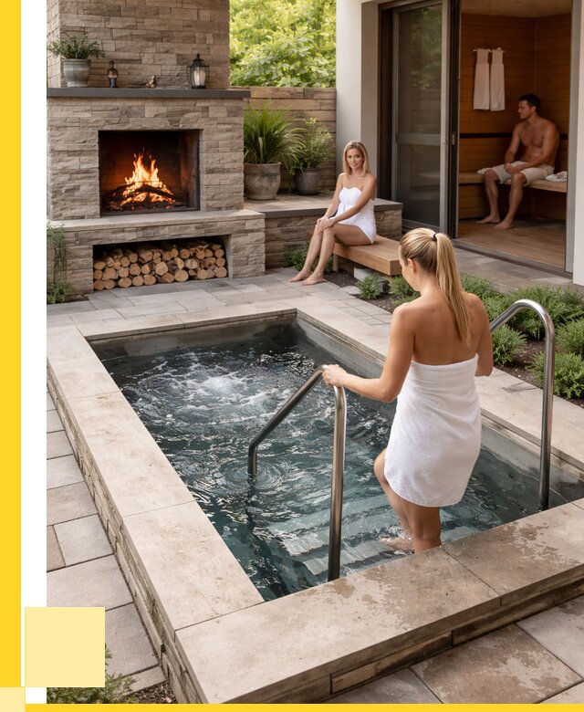 Холодные купели под ключ в Красном Сулине от 45927 р. | ЭриданКрл